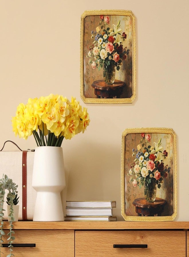 Fiwochic Vintage Picture Frames 8x10 Inch Gold Octagon Antique Ornate Photo Frame for Tabletop and Wall Decor Mount Ornate Retro Home Decor Photo Gallery Wall Art Elegant Decorative Gift Ideas - Image 5